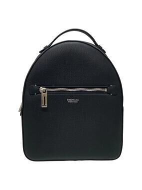 Tiffany&Co. Black Leather Backpack #310782T11B